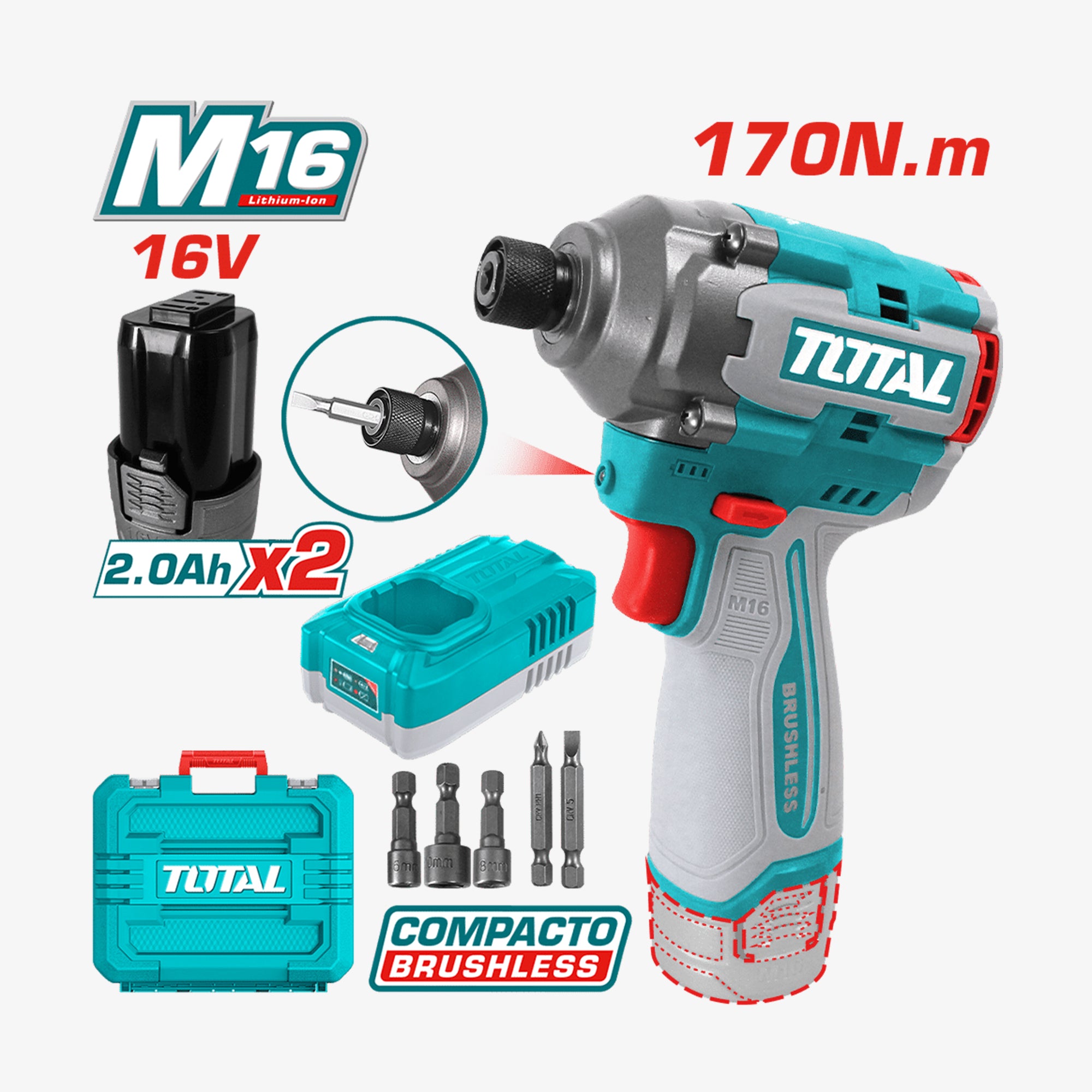 Cordless Impact Driver 16V