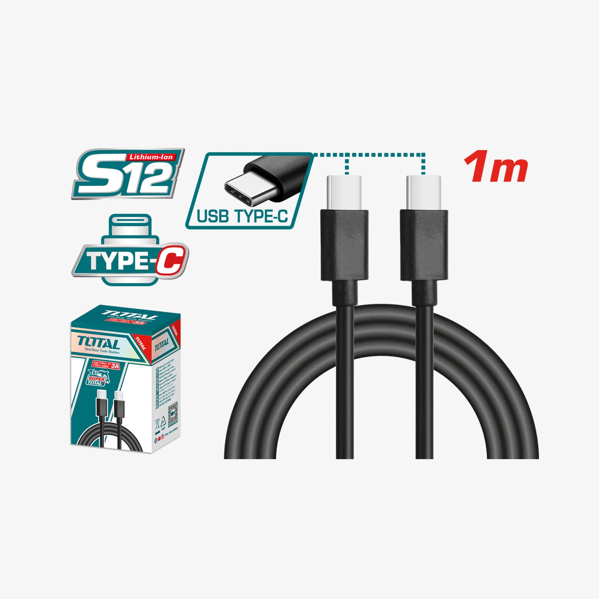 USB Cable Type-C to Type-C TIUCC02