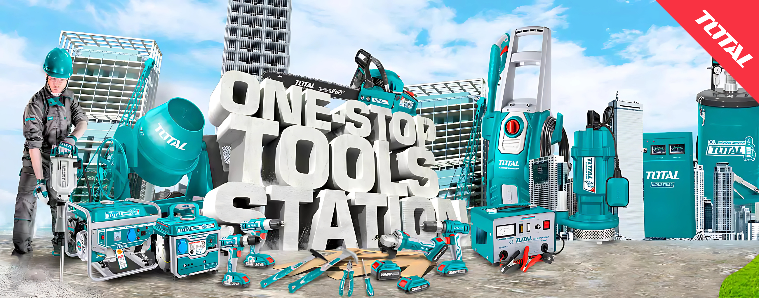 TOTAL Power Tools Banner