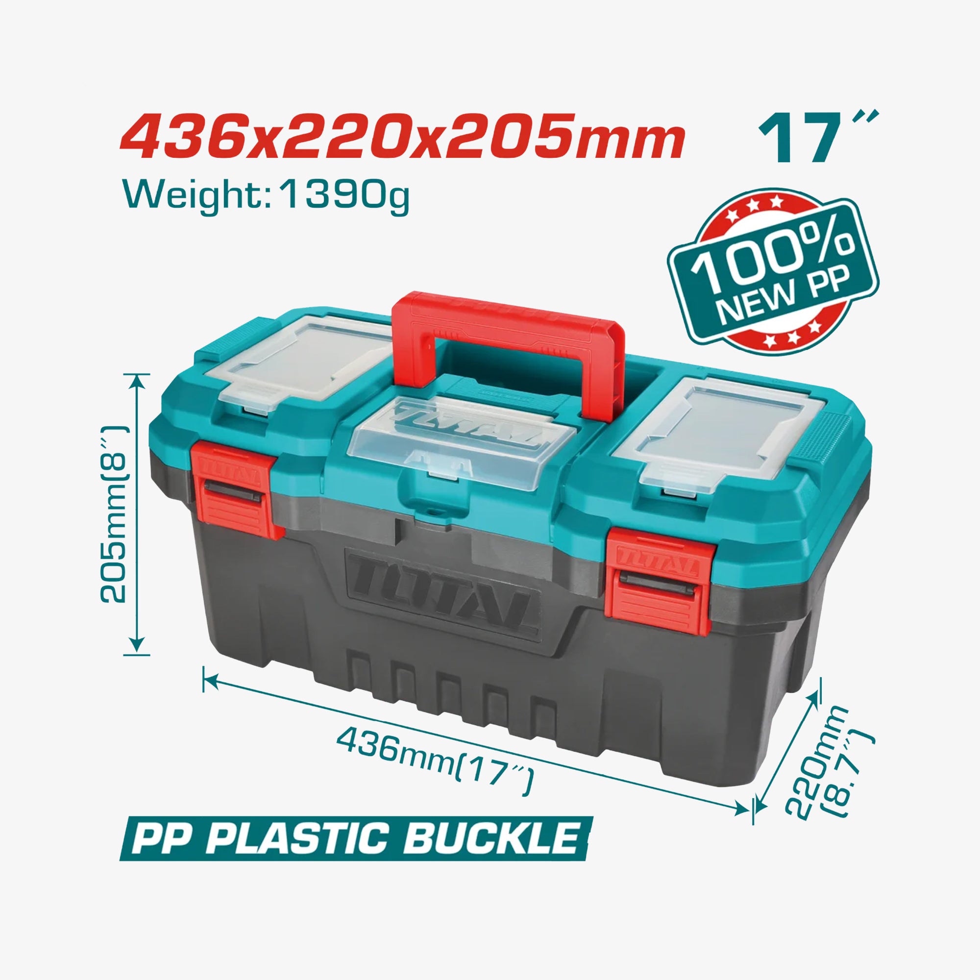 Plastic Tool Box 436mm