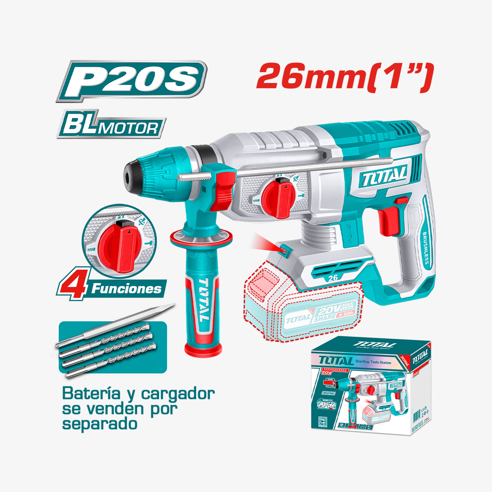 Cordless Rotary Hammer 20V