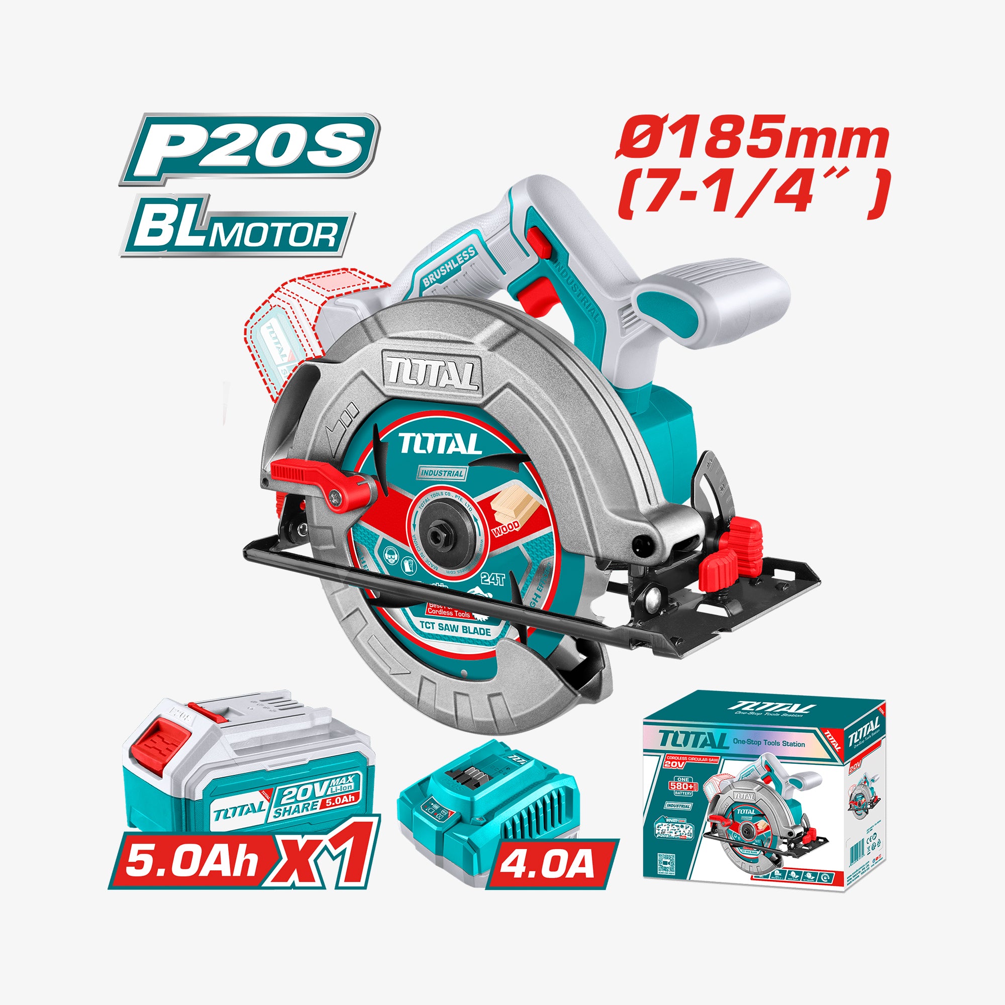 Cordless Circular Saw 20V