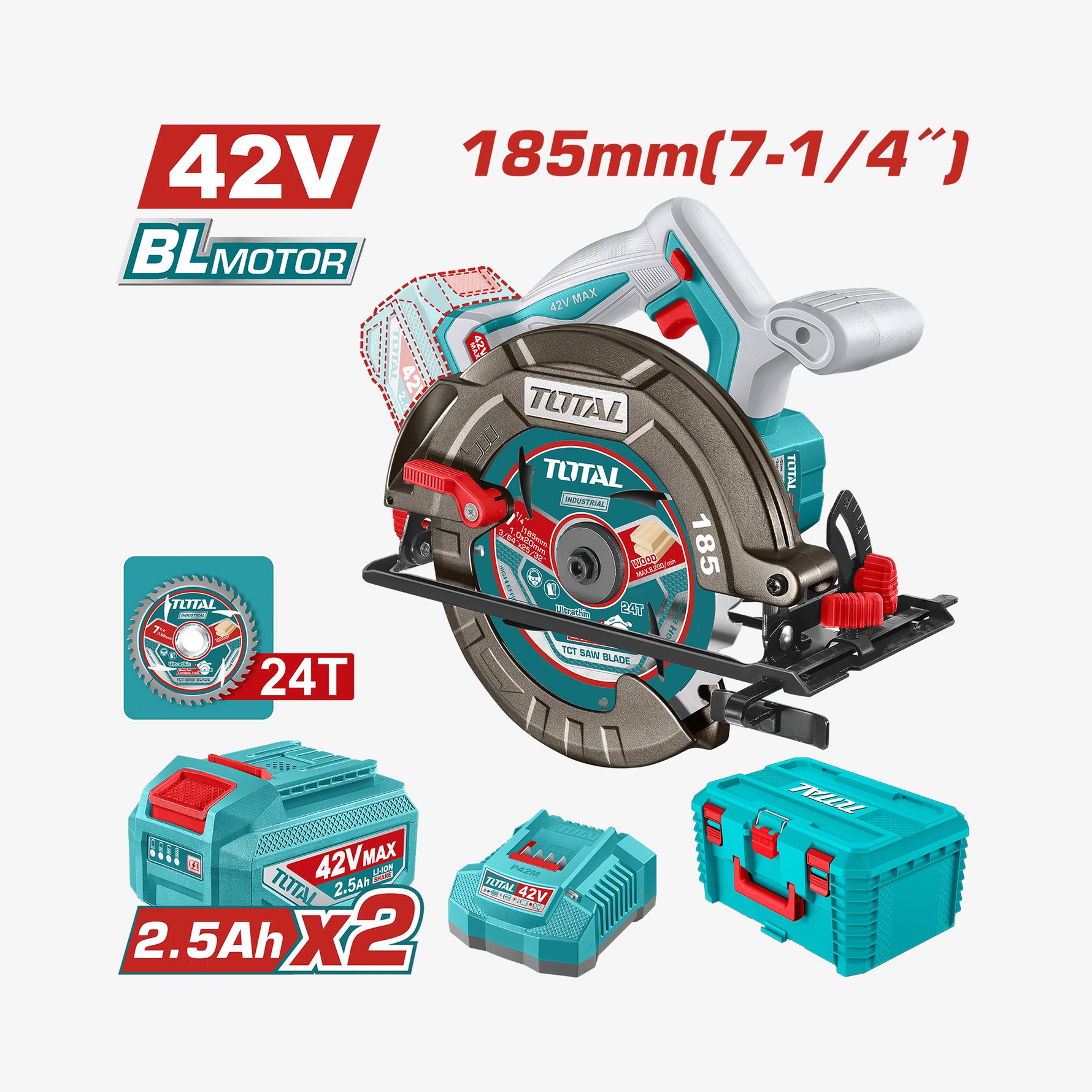 Cordless Circular Saw 42V