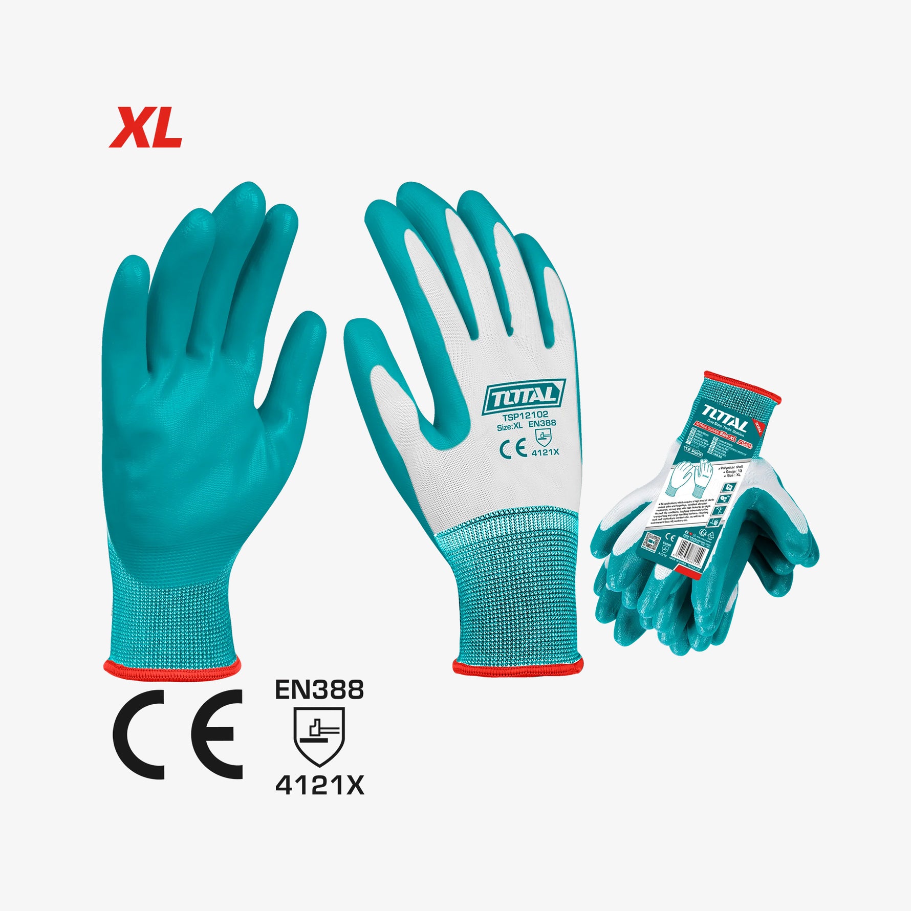 Nitrile Coated Work Gloves