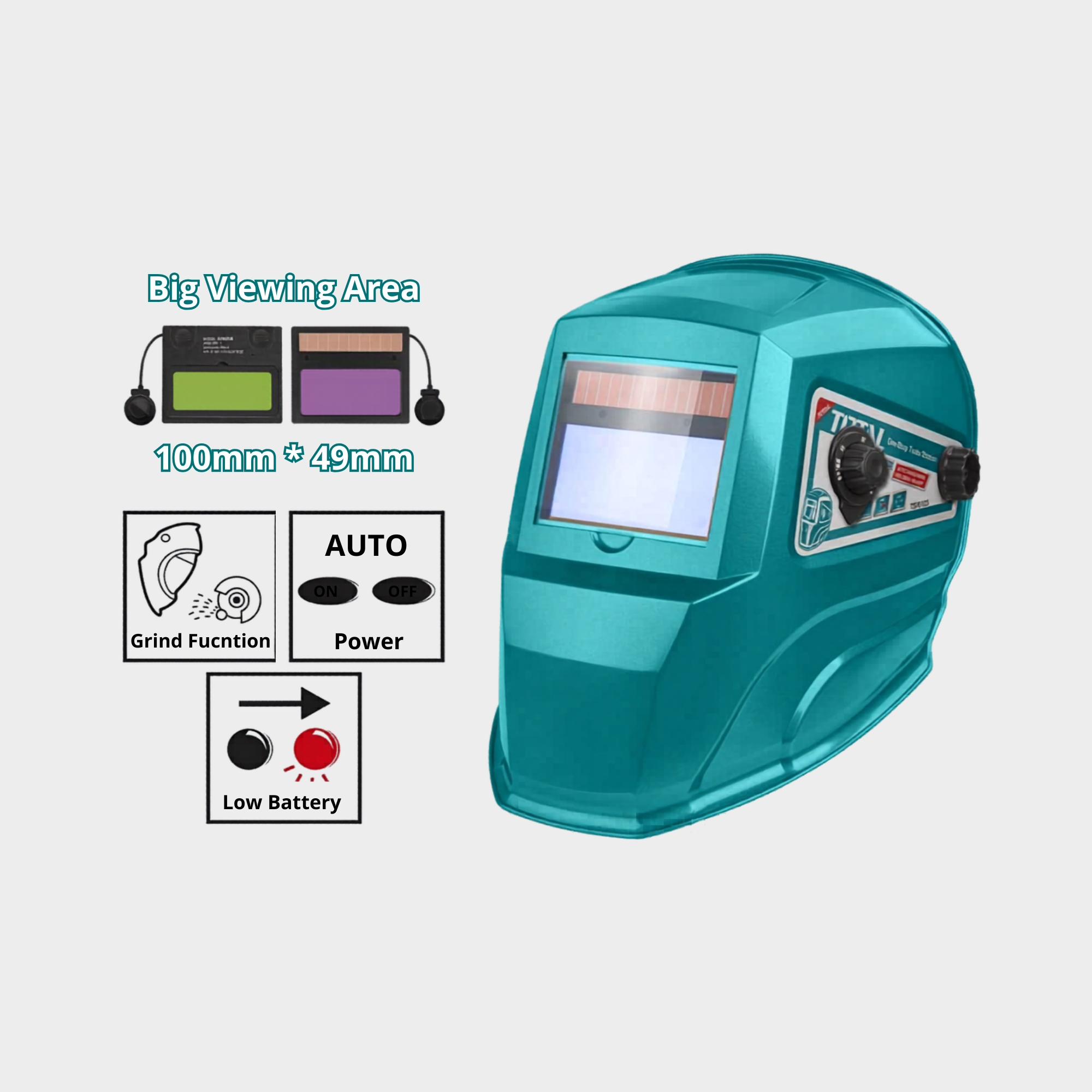 Auto Darkening Welding Helmet