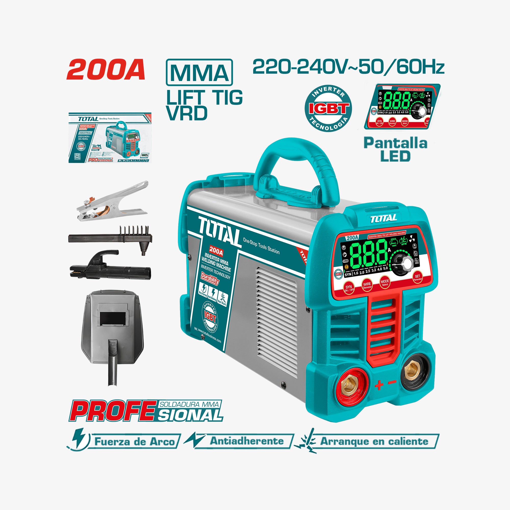 Inverter MMA/TIG Welding Machine 200A